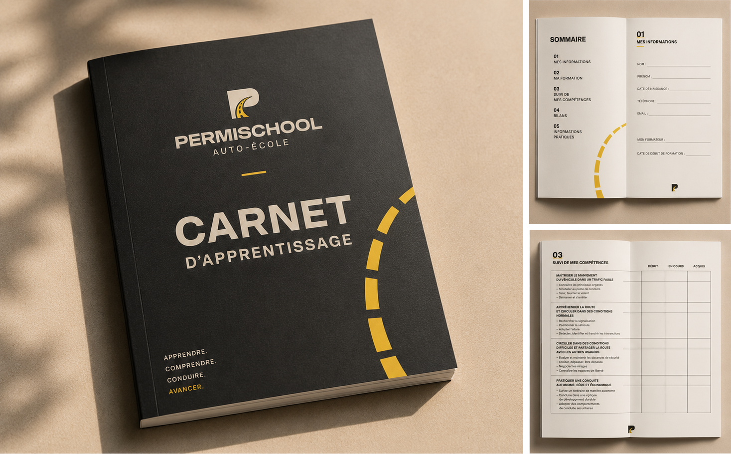 Carnet d'apprentissage PermiSchool